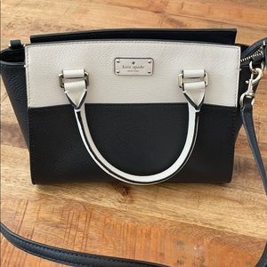Kate Spade Black/White Crossbody